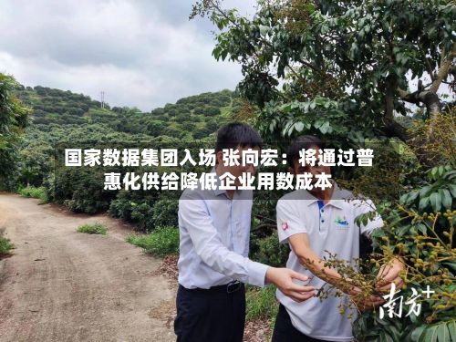 国家数据集团入场 张向宏：将通过普惠化供给降低企业用数成本-第2张图片