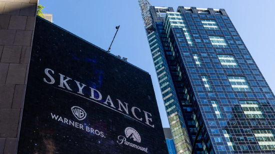 Skydance于周二完成1100亿美元收购华纳兄弟探索交易后，股价再度下跌2%